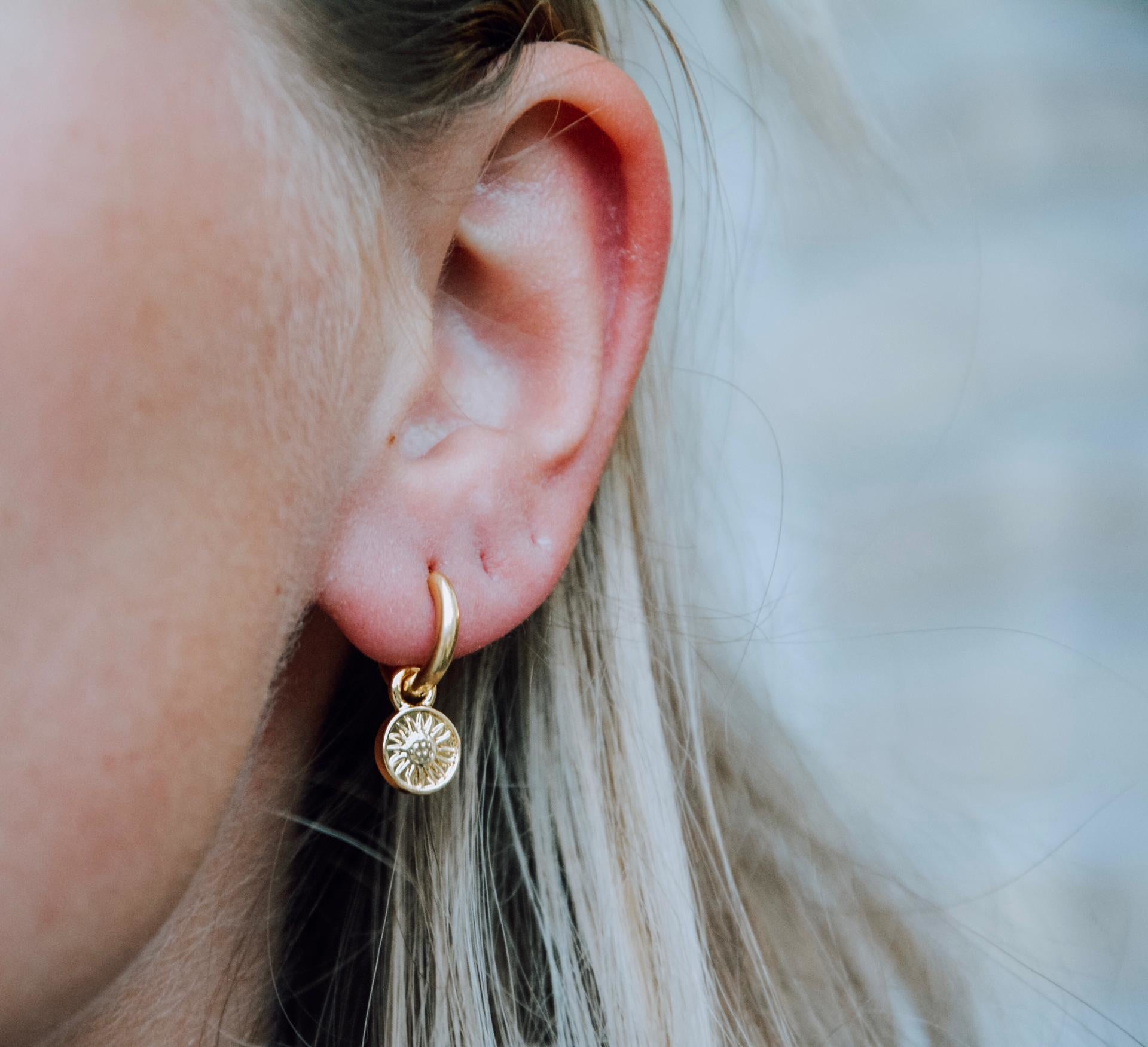 Le Tournesol - Earrings - Stainless Steel