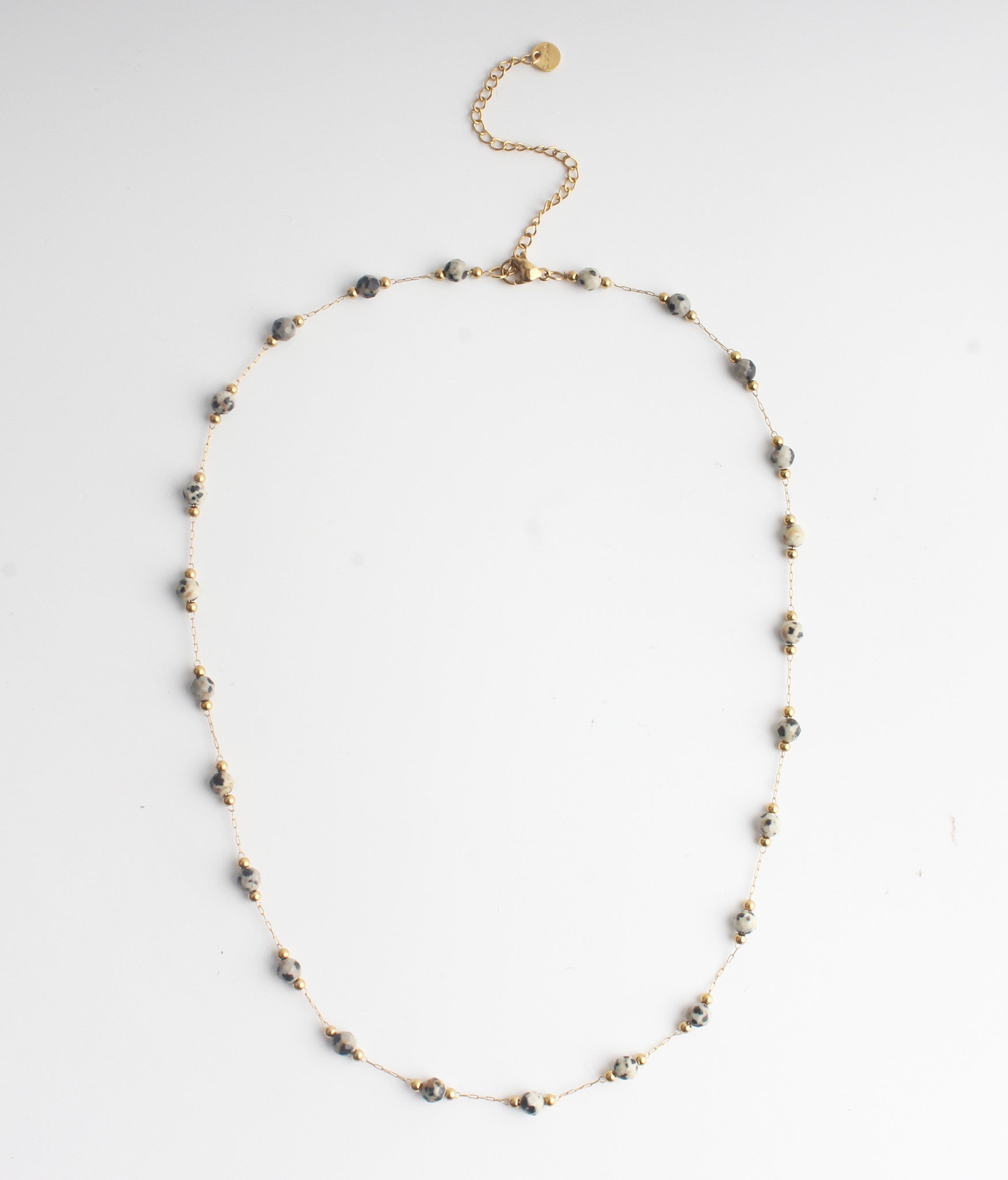 Sophia - Necklace - Natural Stone - Stainless Steel