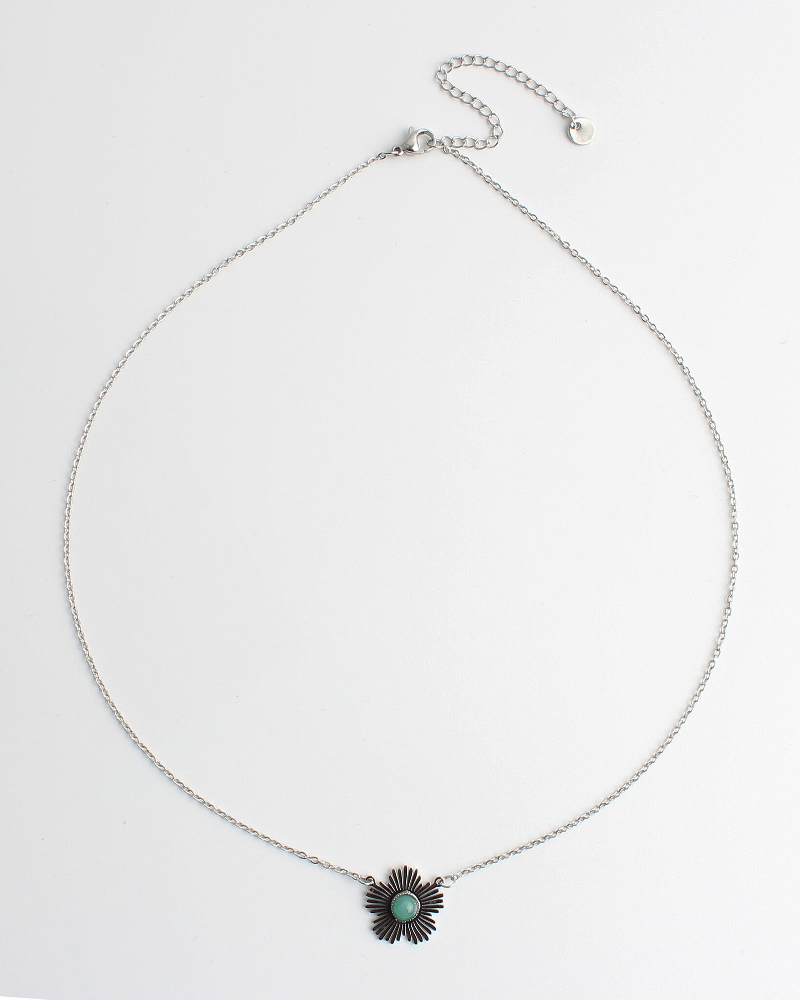 Lumina - Necklace - Natural Stone - Stainless Steel