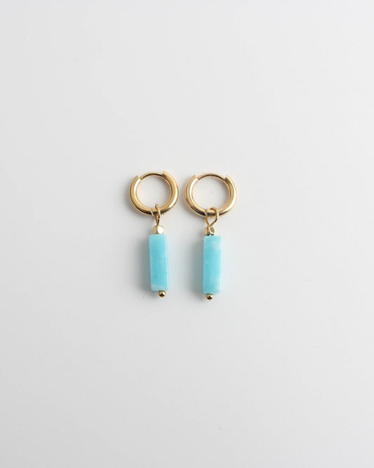 Dora - Earrings - Natural Stone - Stainless Steel (test)