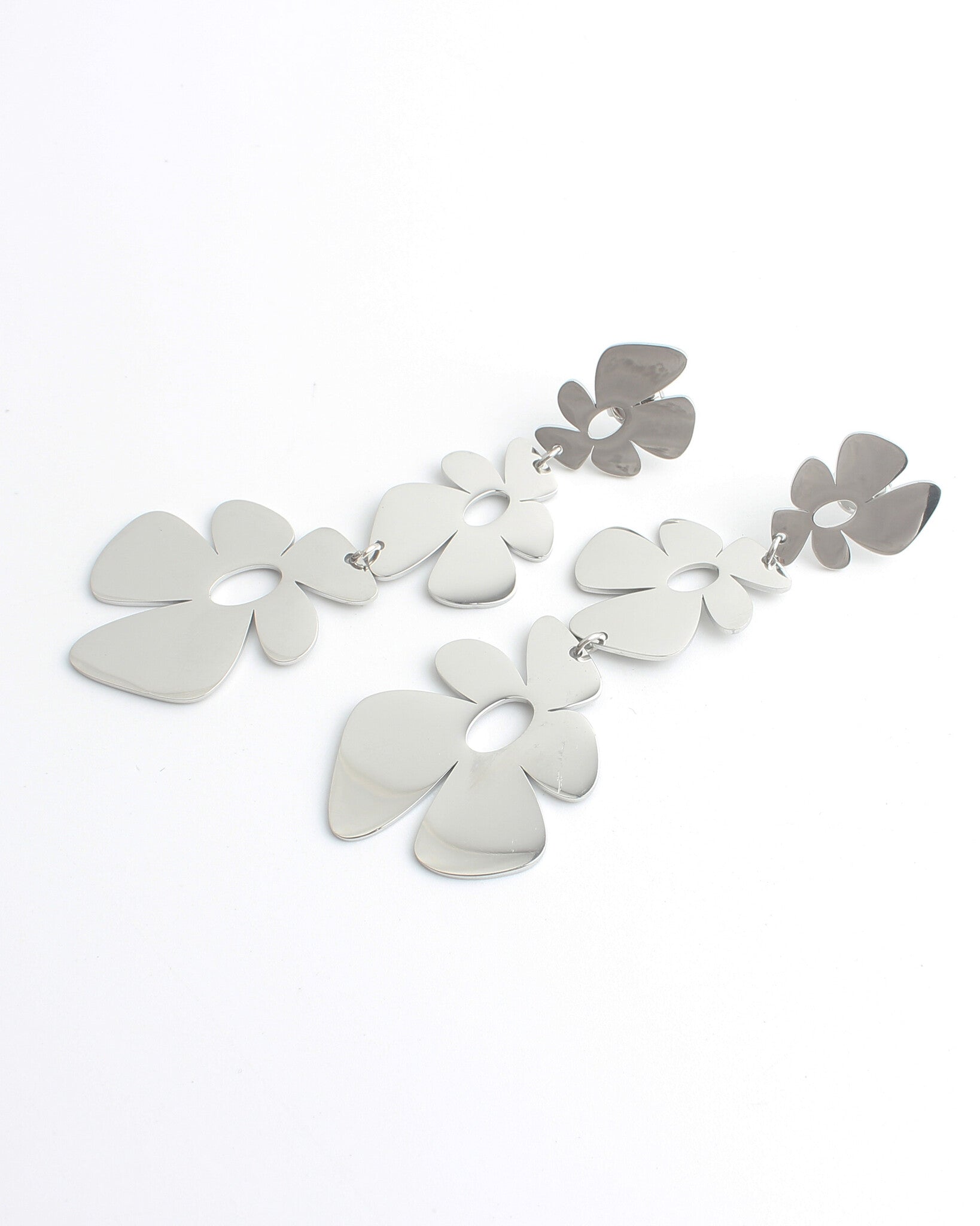 Flowers, Flowers, Flowers - Earrings - Stainless Steel