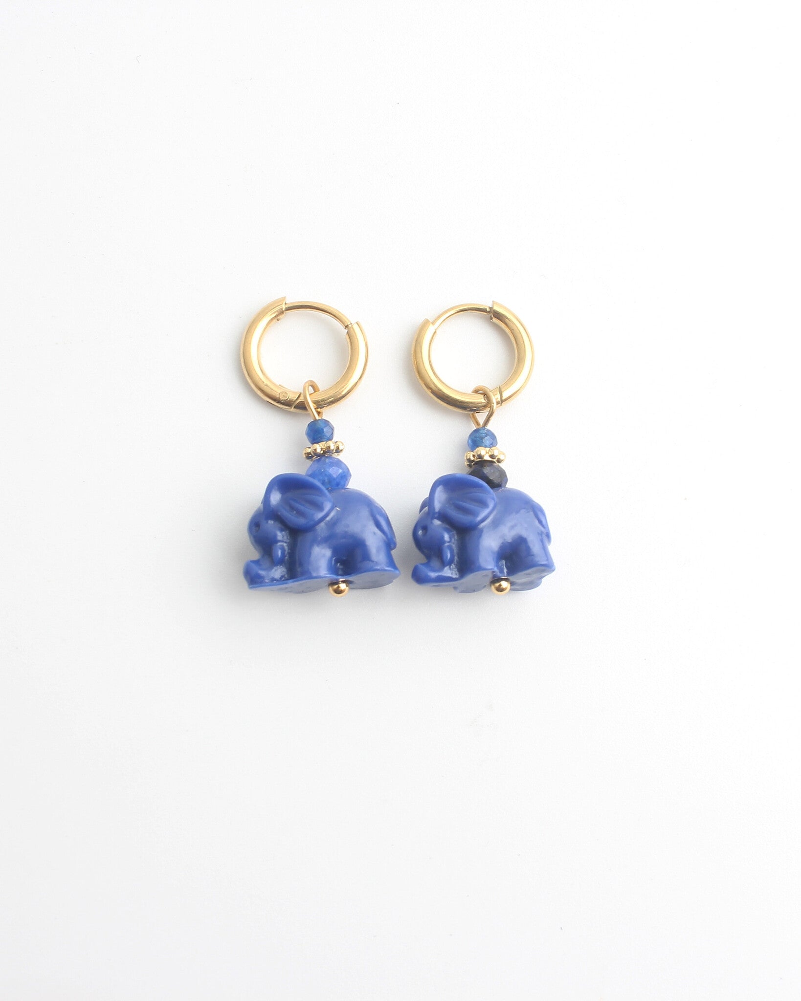 Elephant - Earrings - Stainless Steel