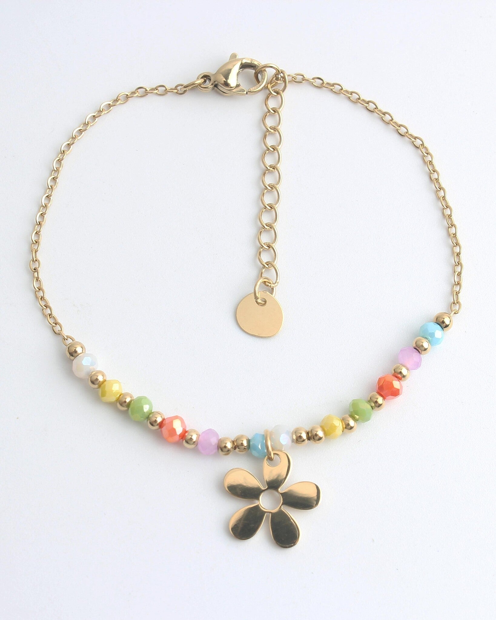 Flower Power - Bracelet - Stainless Steel