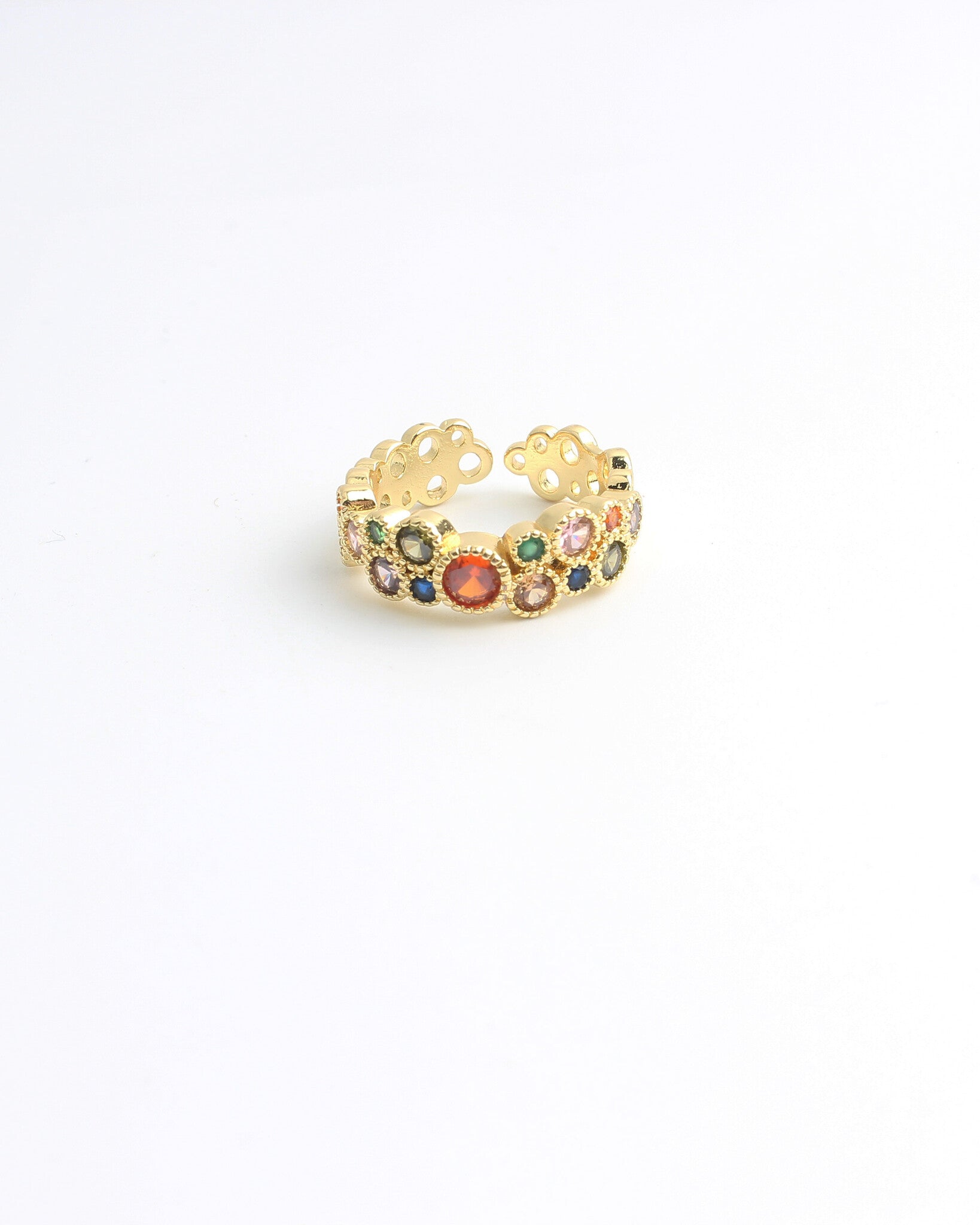 Davide - Ring - gold-plated