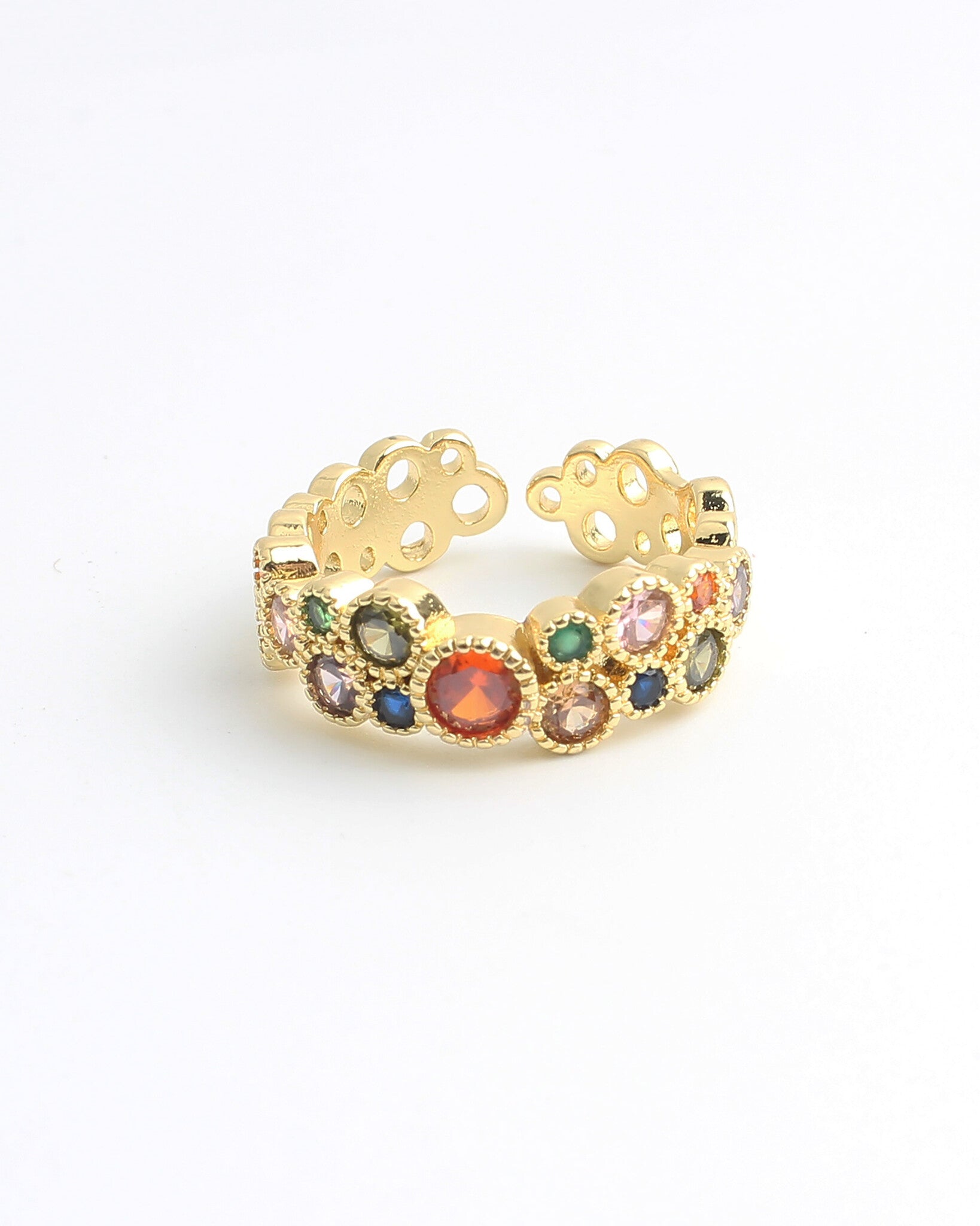 Davide - Ring - gold-plated