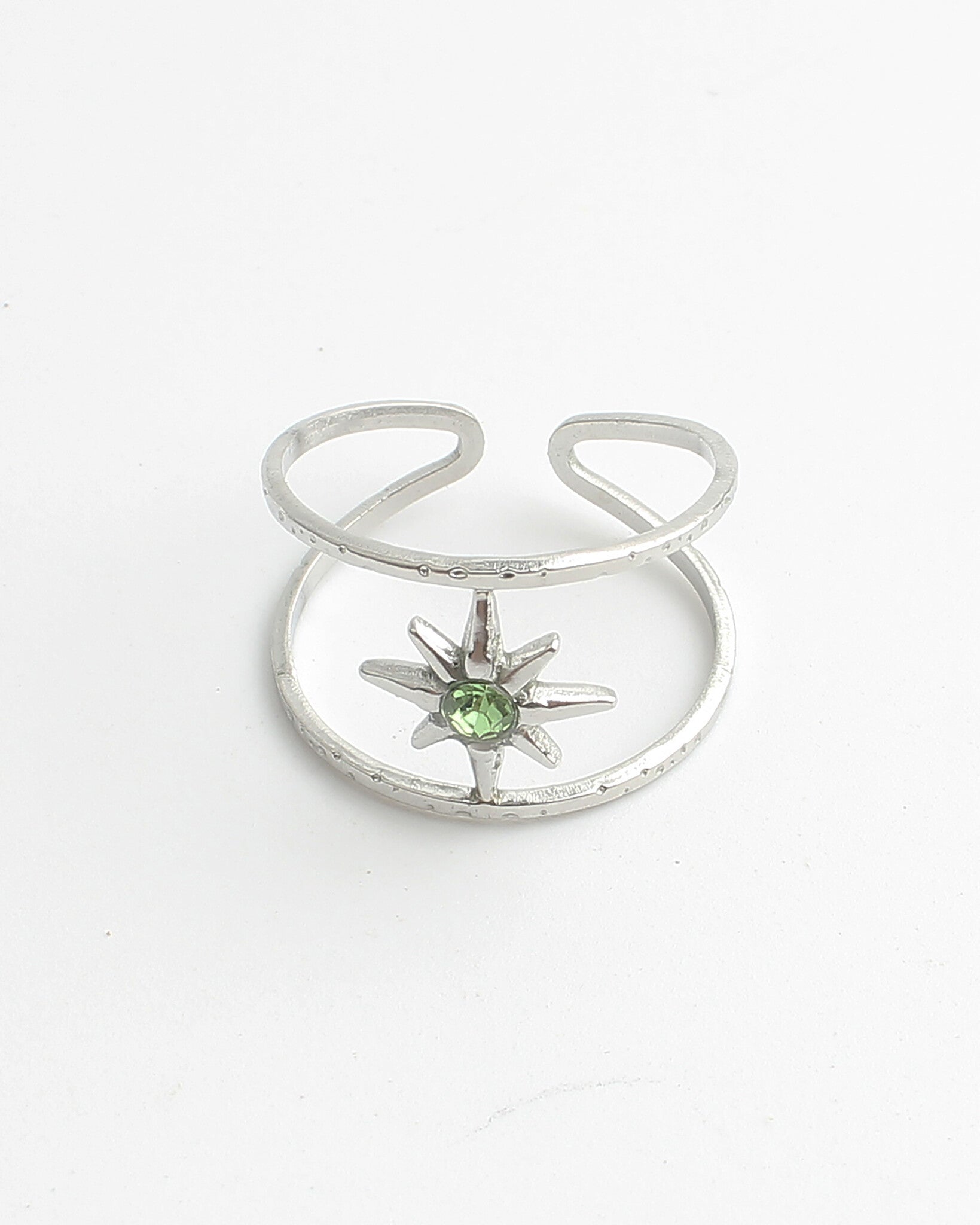 Star - Ring - Stainless Steel - Adjustable