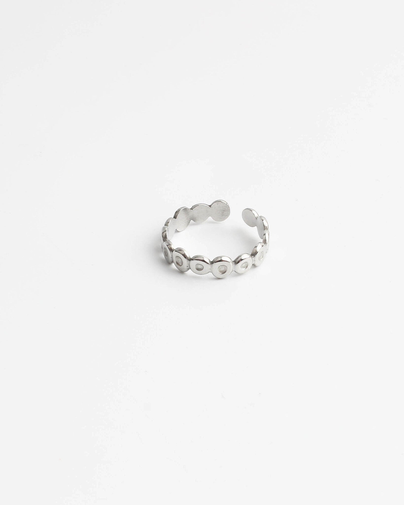 Olive - Ring - Stainless Steel - Adjustable