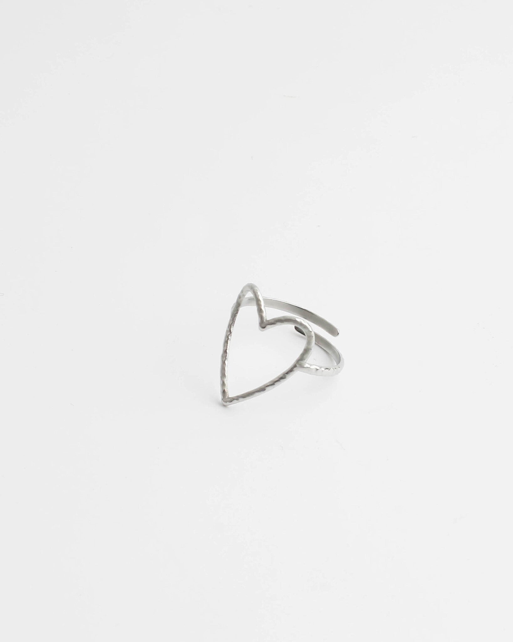 Amoureux - Ring - Stainless Steel - Adjustable