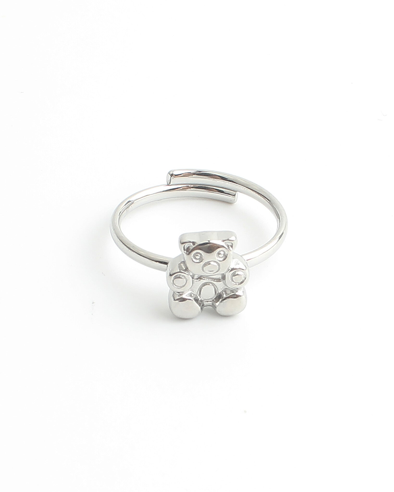 Teddy - Ring - Stainless Steel - Adjustable