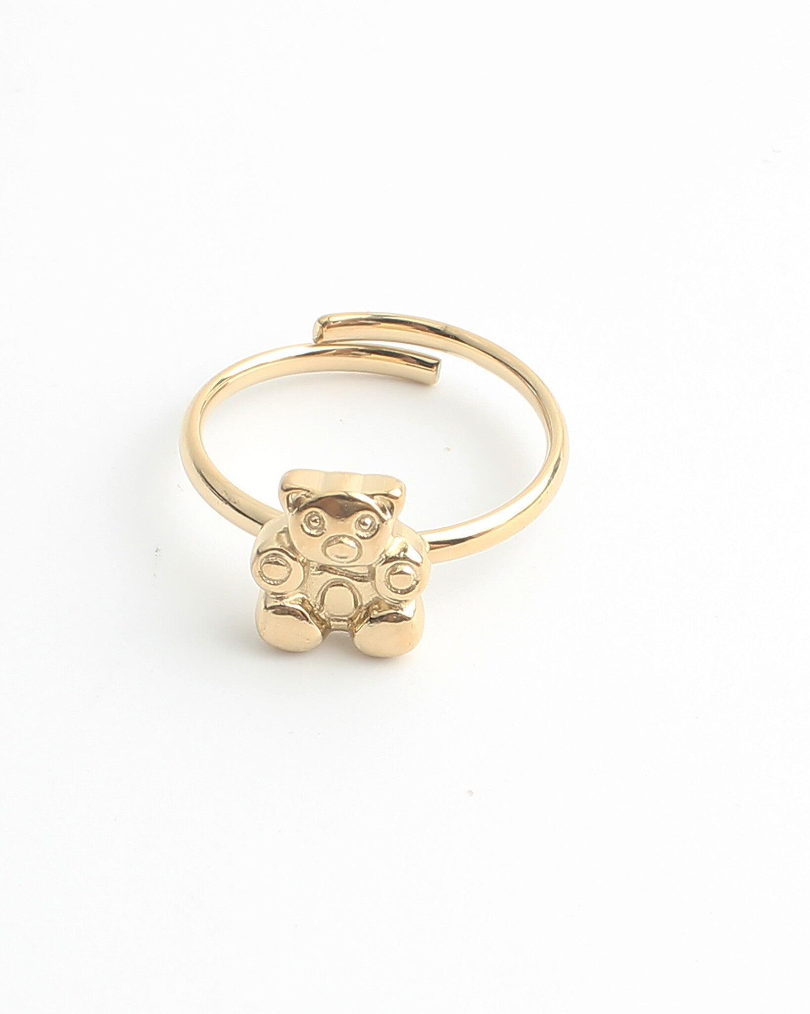 Teddy - Ring - Stainless Steel - Adjustable