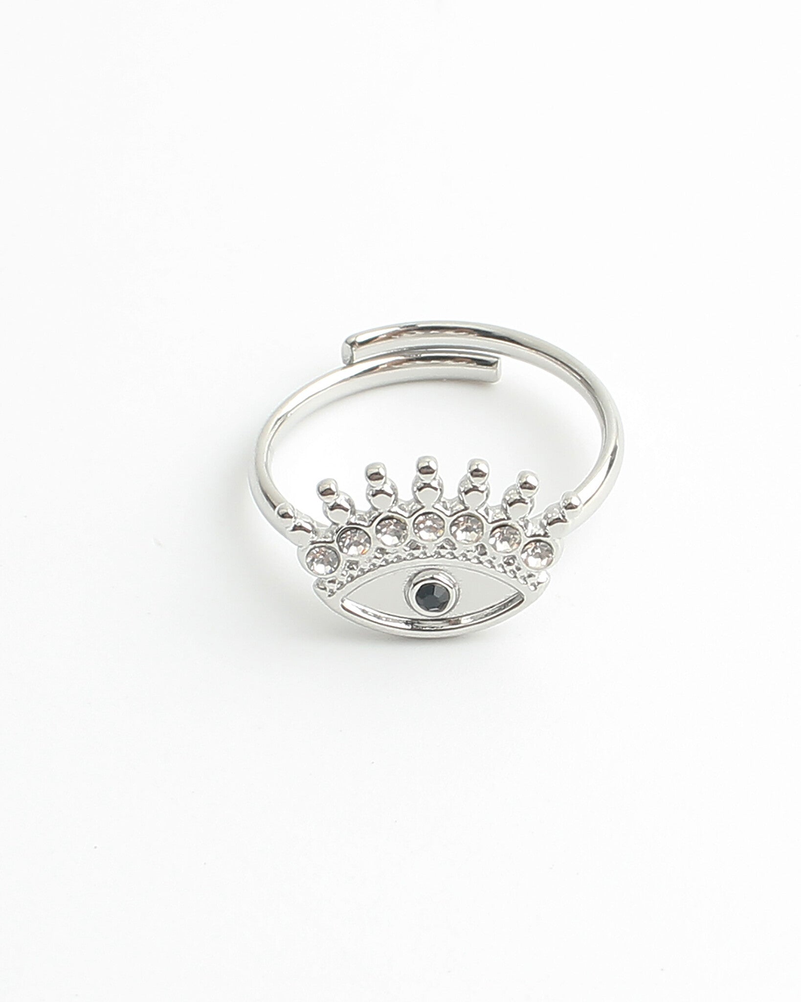 Eye - Ring - Stainless Steel - Adjustable