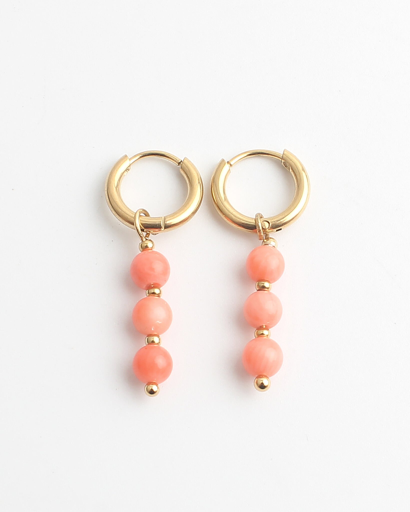 Coral Earrings - Earrings - Stainless Steel