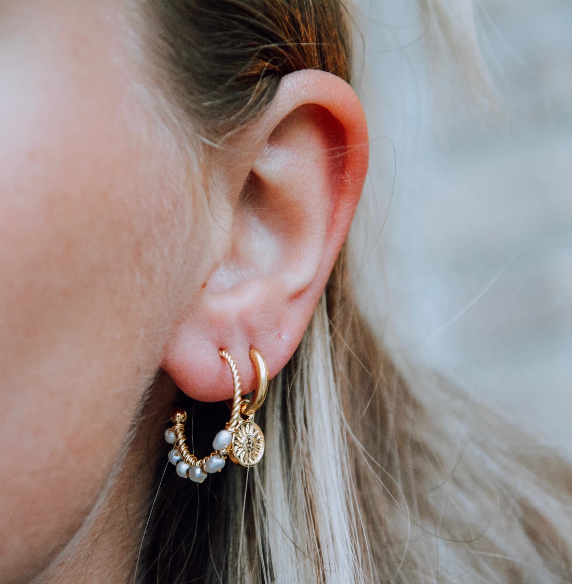 Le Tournesol - Earrings - Stainless Steel