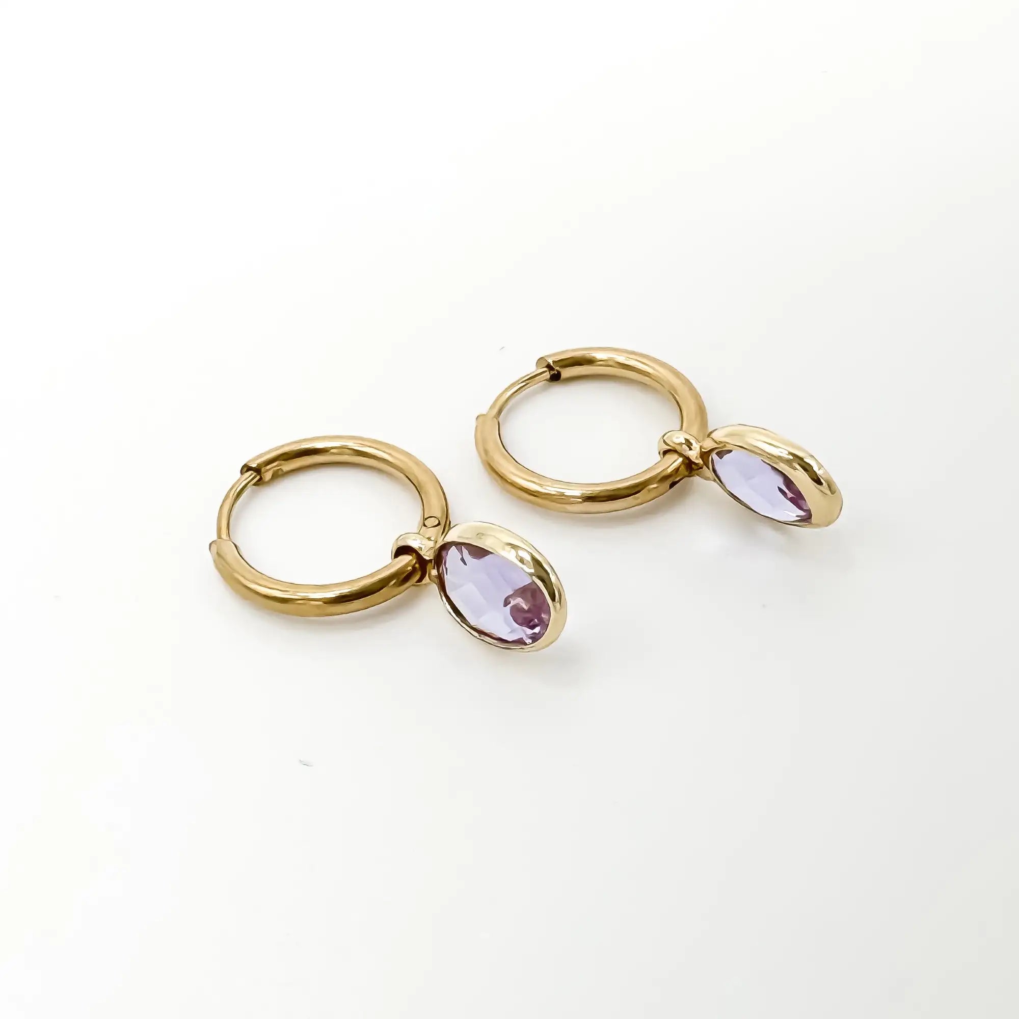 Oval Dana - Earrings - Stainless Steel