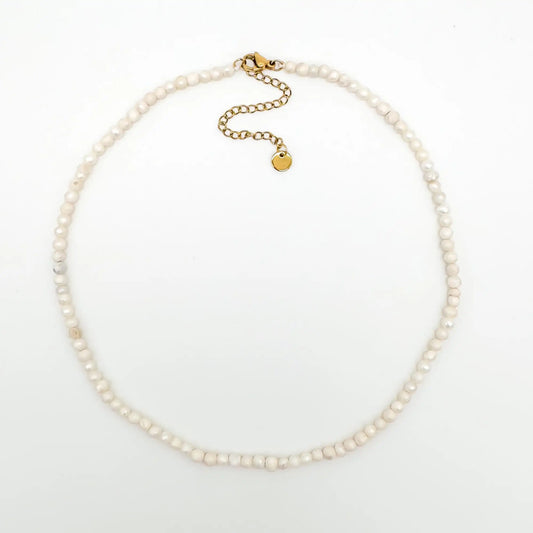 100% Real Fresh Water Pearl - Necklace - Stainless Steel