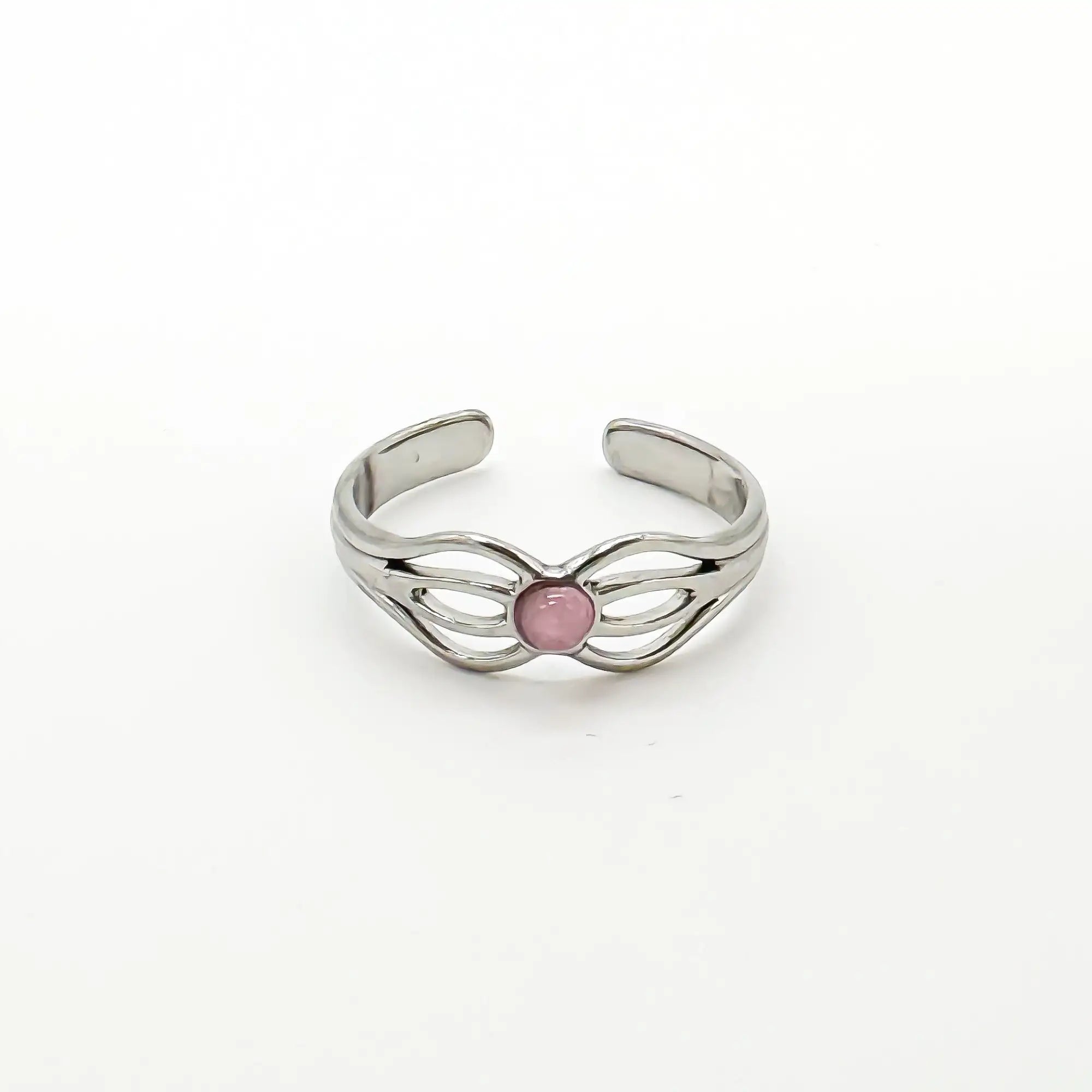 Camille - Ring - Stainless Steel - Adjustable