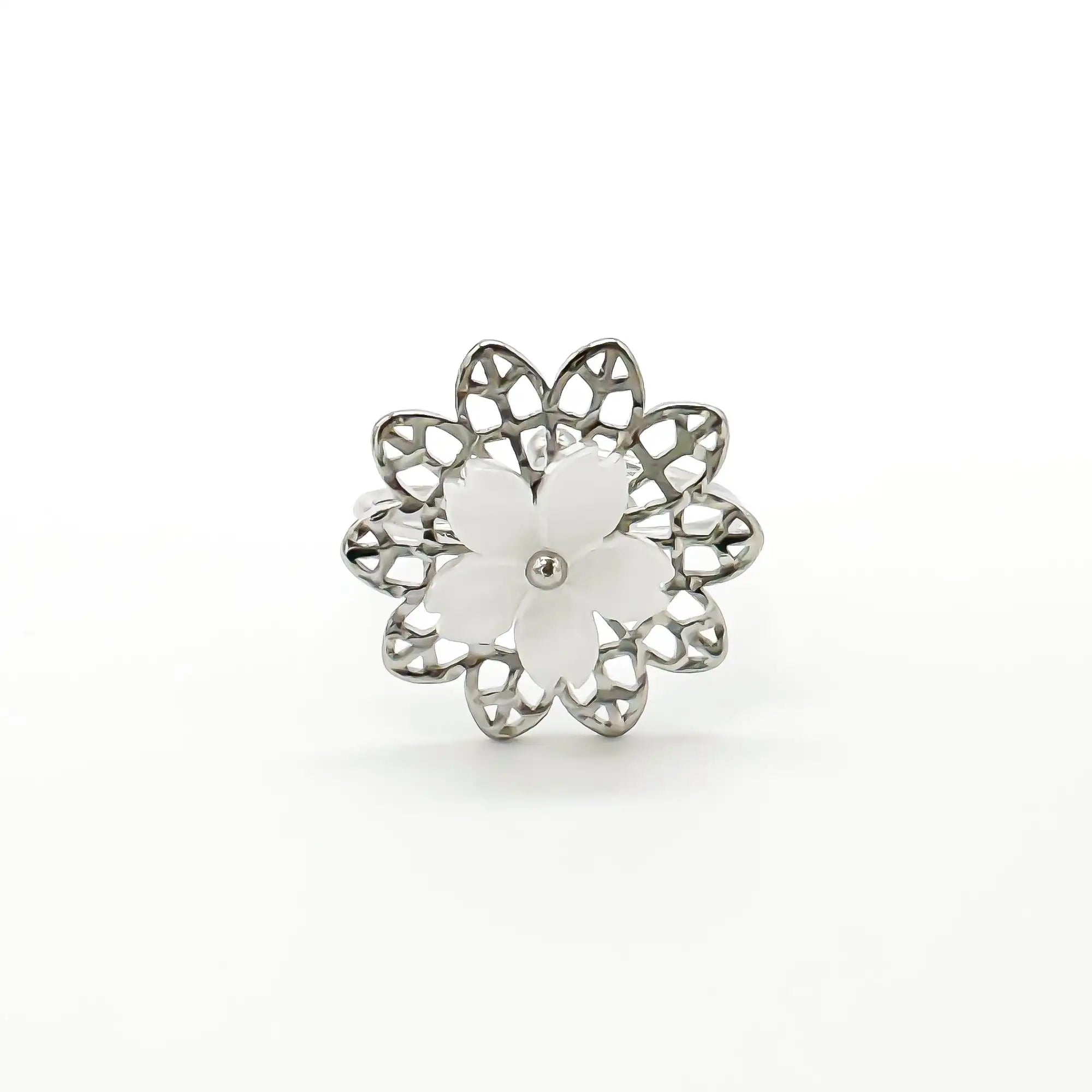 Liliana - Ring - Stainless Steel - Adjustable