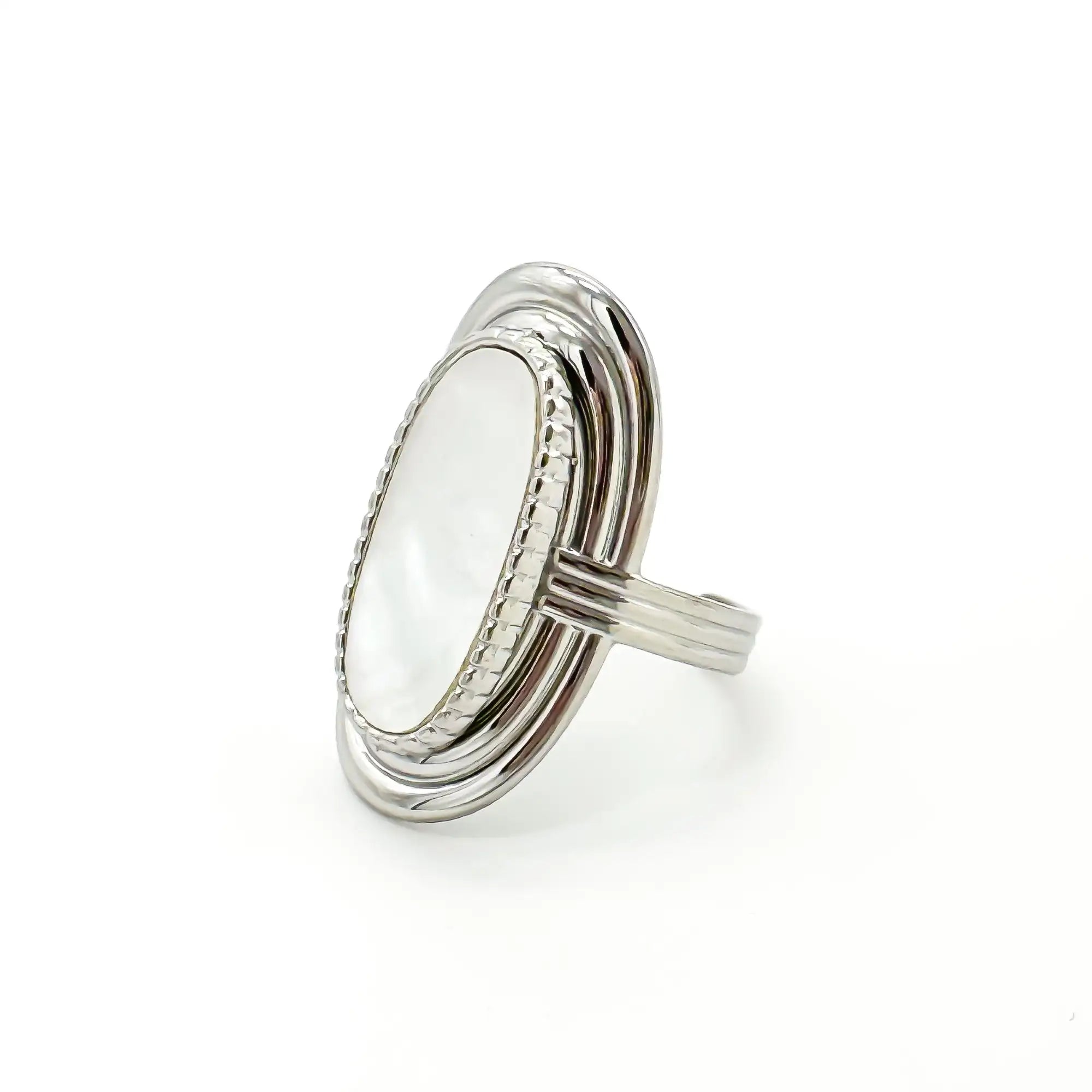 Yuna - Ring - Stainless Steel - Adjustable