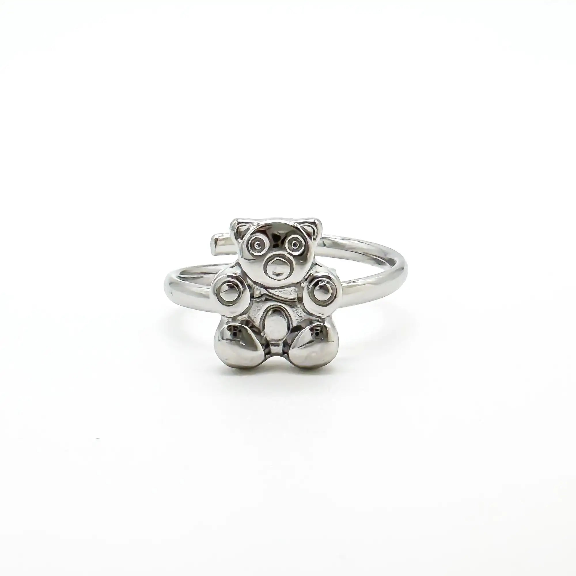 Teddy - Ring - Stainless Steel - Adjustable