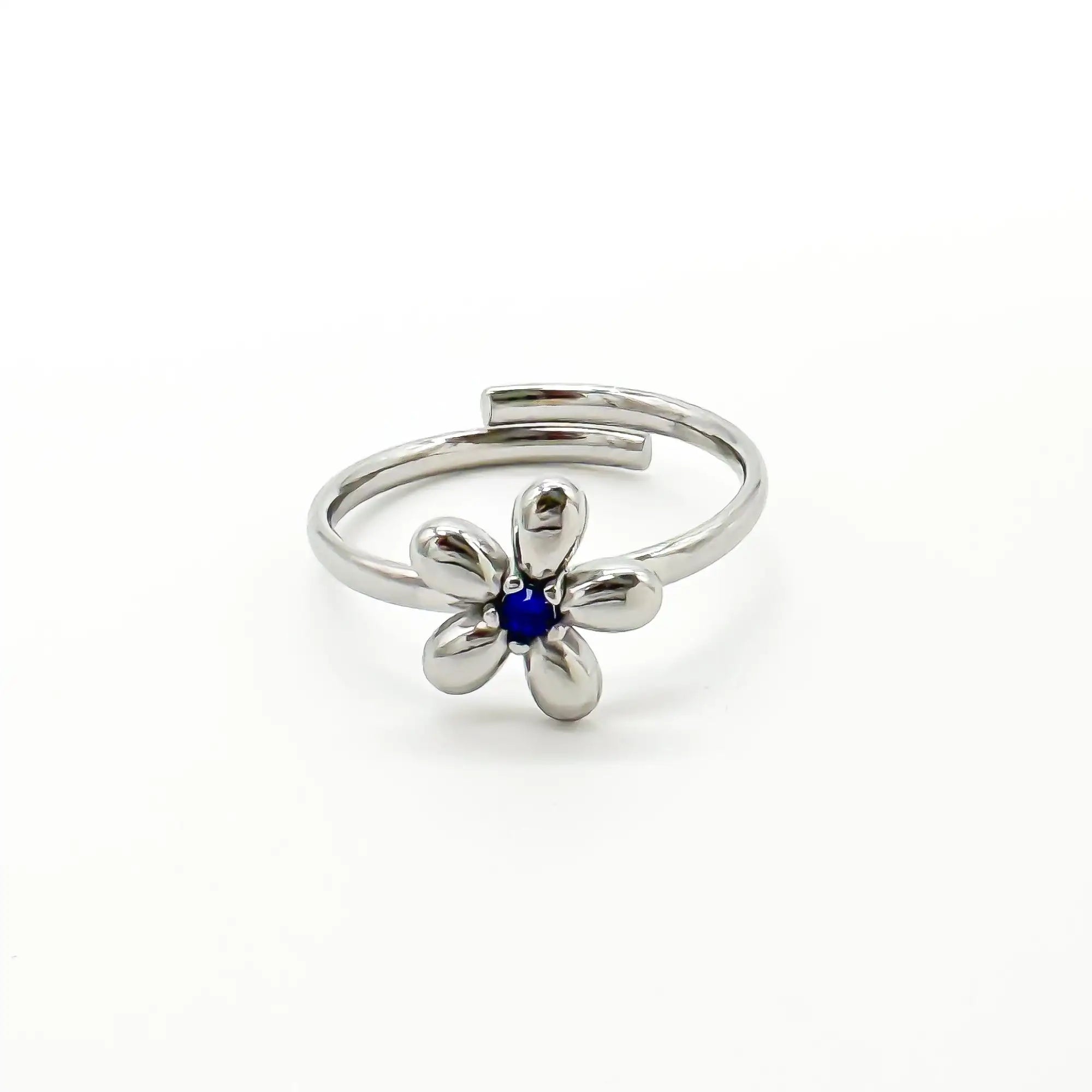 Poppy - Ring - Stainless Steel - Adjustable