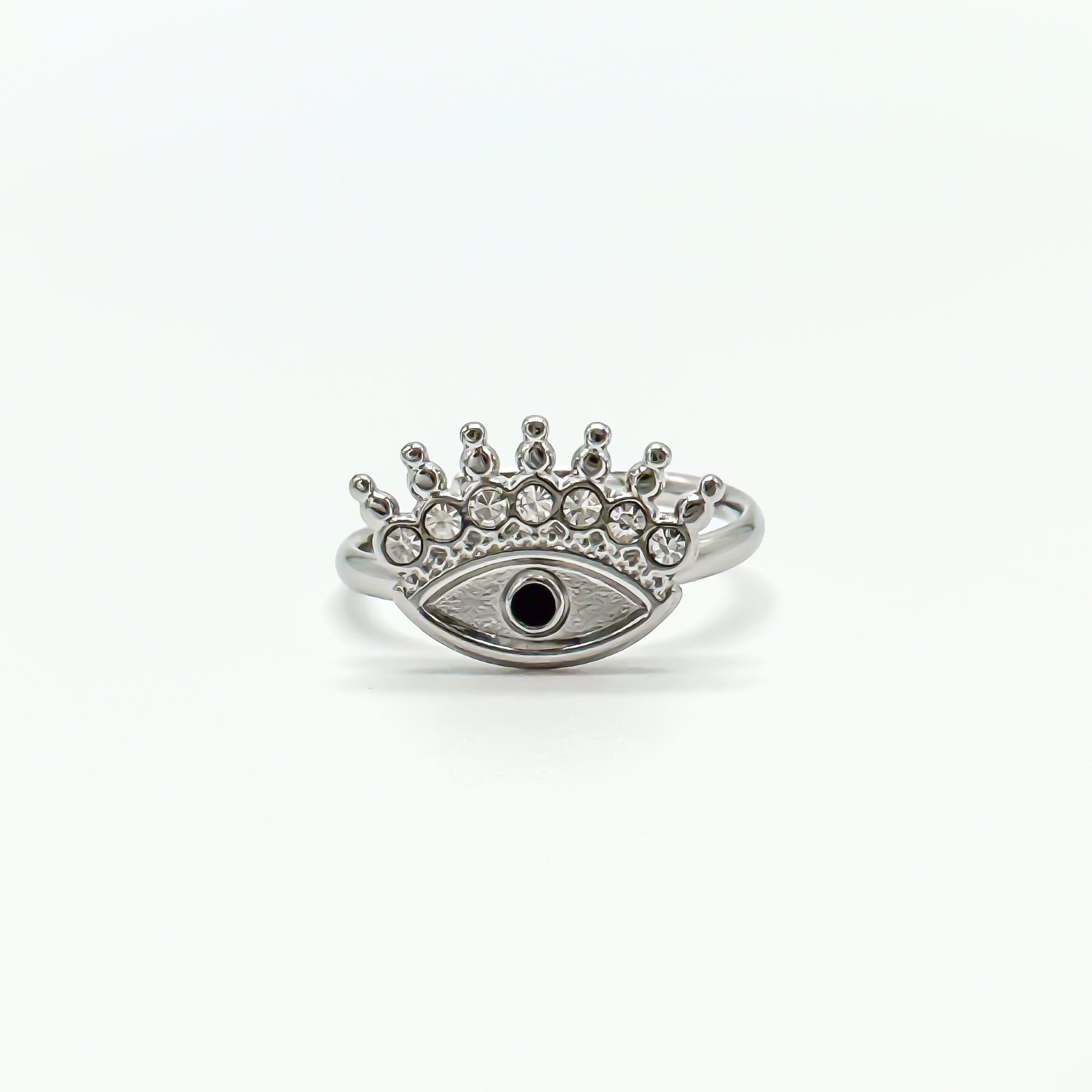 Eye - Ring - Stainless Steel - Adjustable