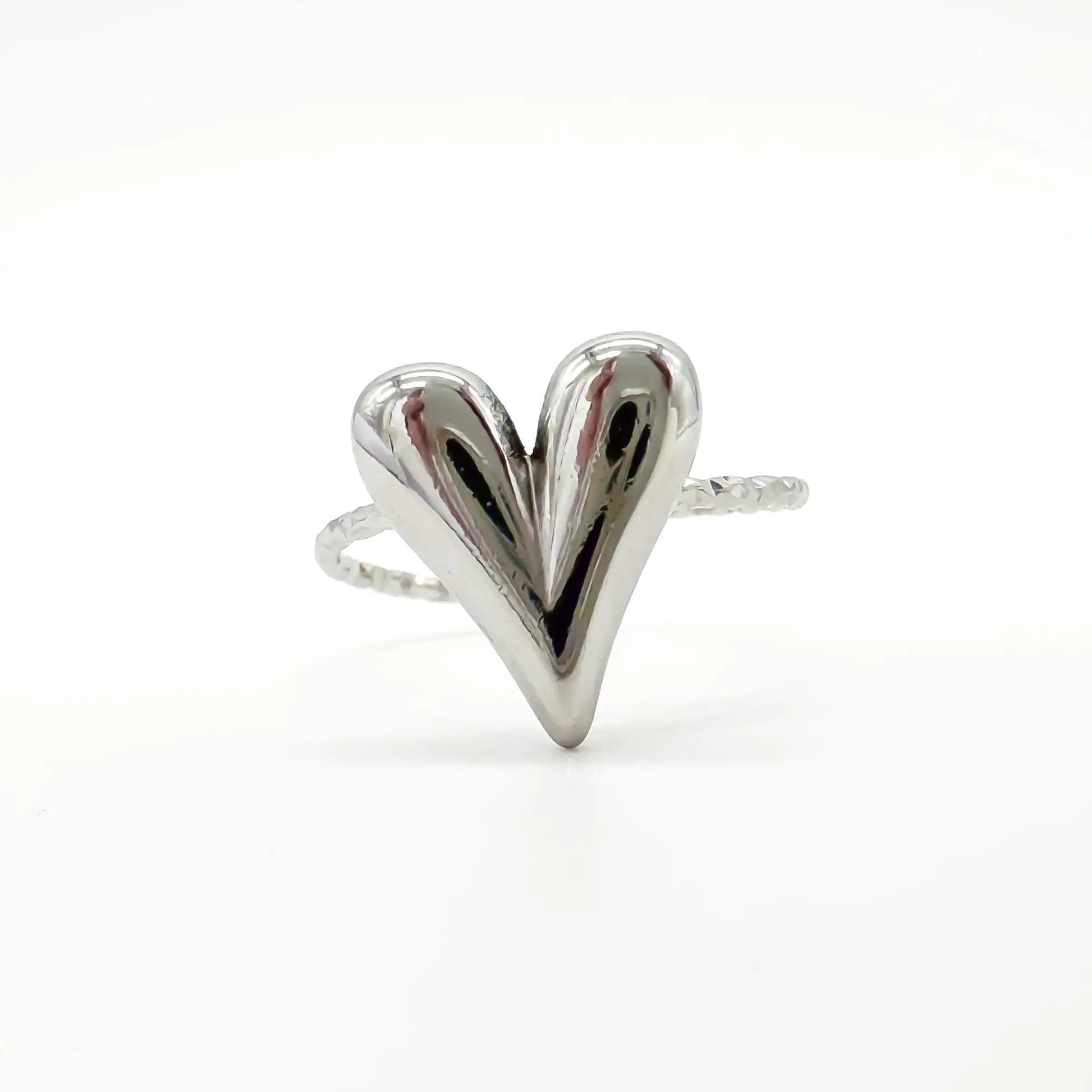 Cariño - Ring - Stainless Steel - Adjustable