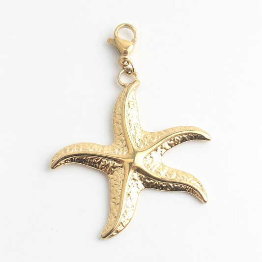 Sea Star - Charm - Design Your Own - Stainless Steel