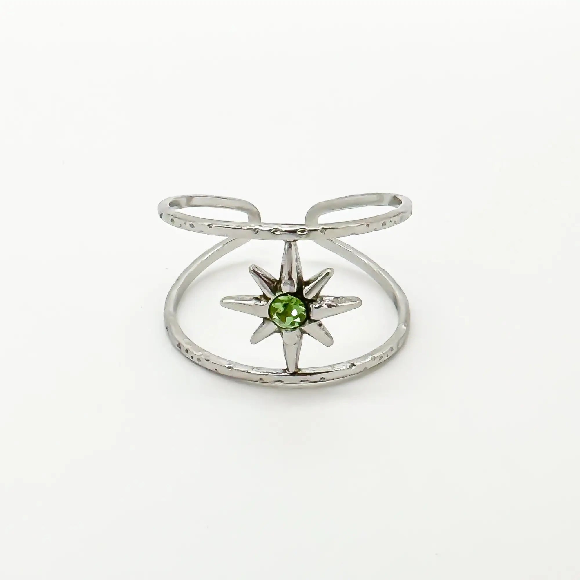 Star - Ring - Stainless Steel - Adjustable