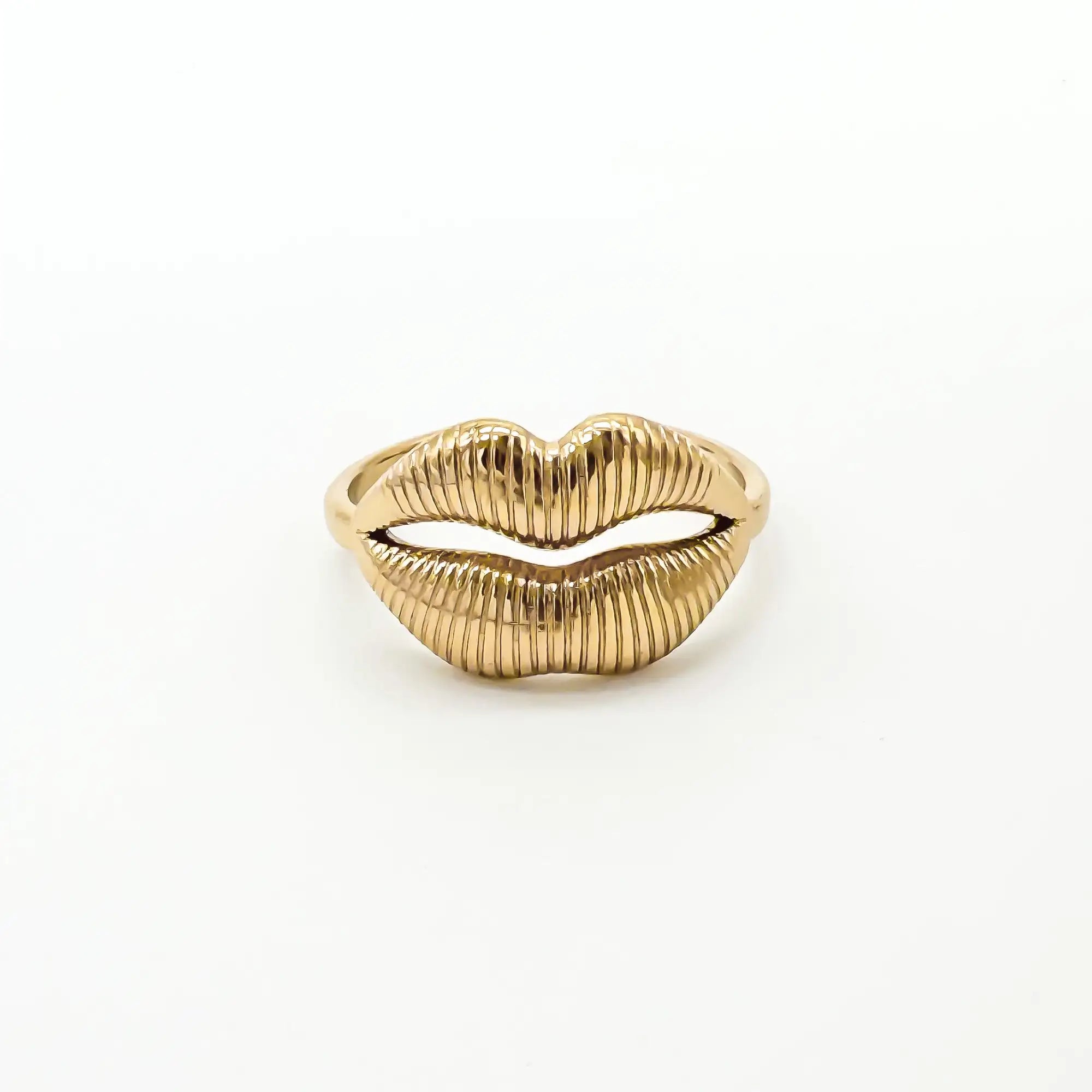 Kiss - Ring - Stainless Steel - Adjustable