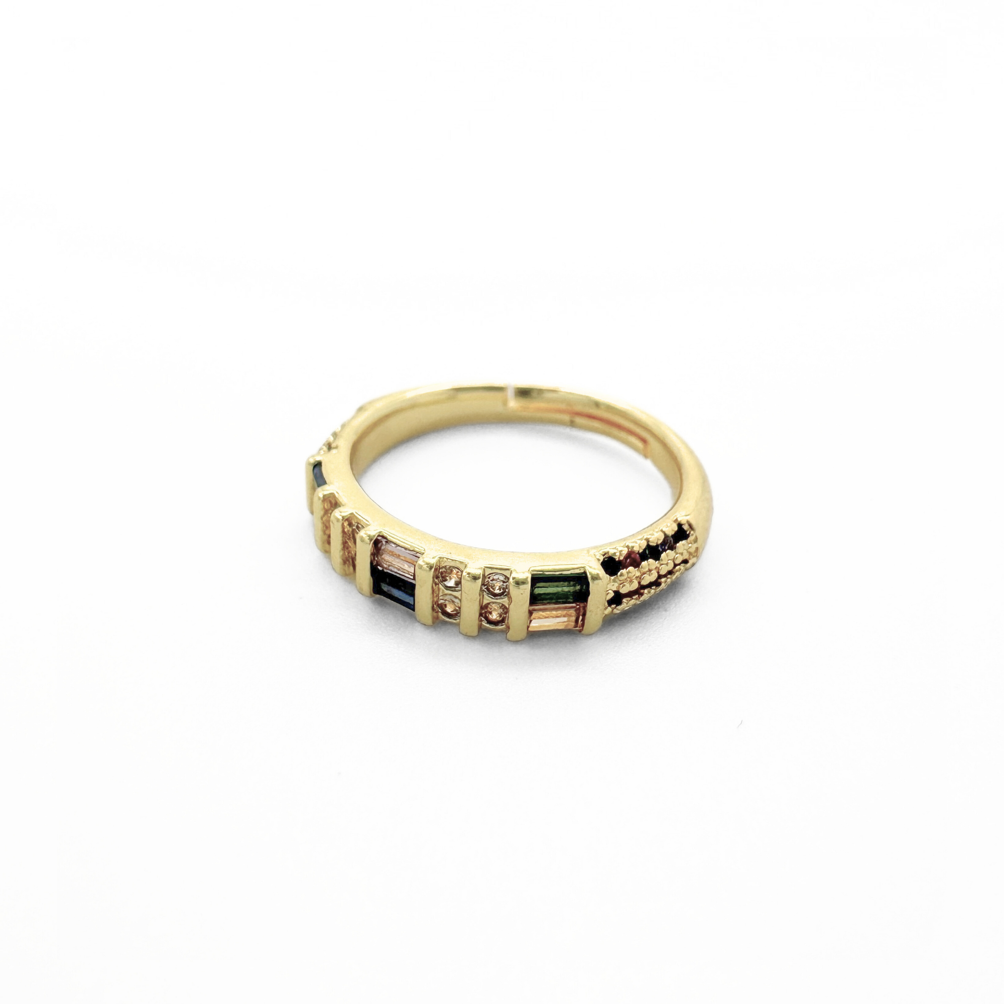 Put a ring on it - Ring - Multicolor - Gold-plated - Adjustable