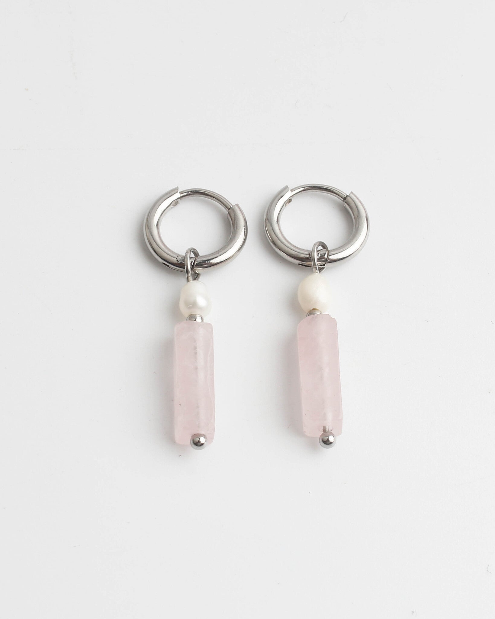 Dora & Pearl - Earrings - Stainless Steel