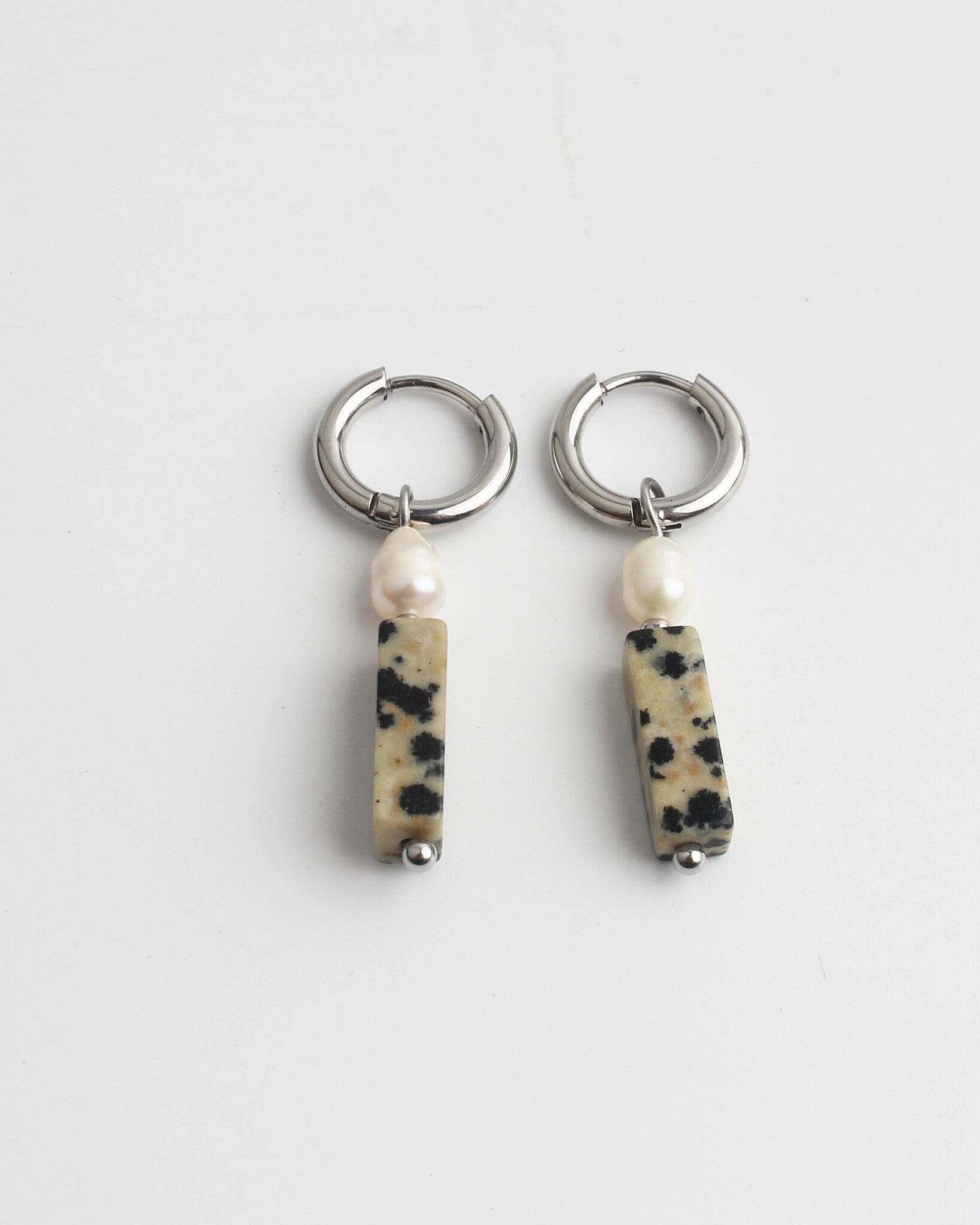 Dora & Pearl - Earrings - Stainless Steel