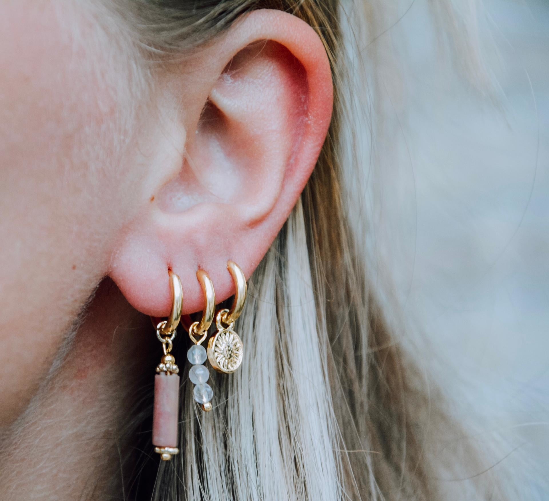 Le Tournesol - Earrings - Stainless Steel