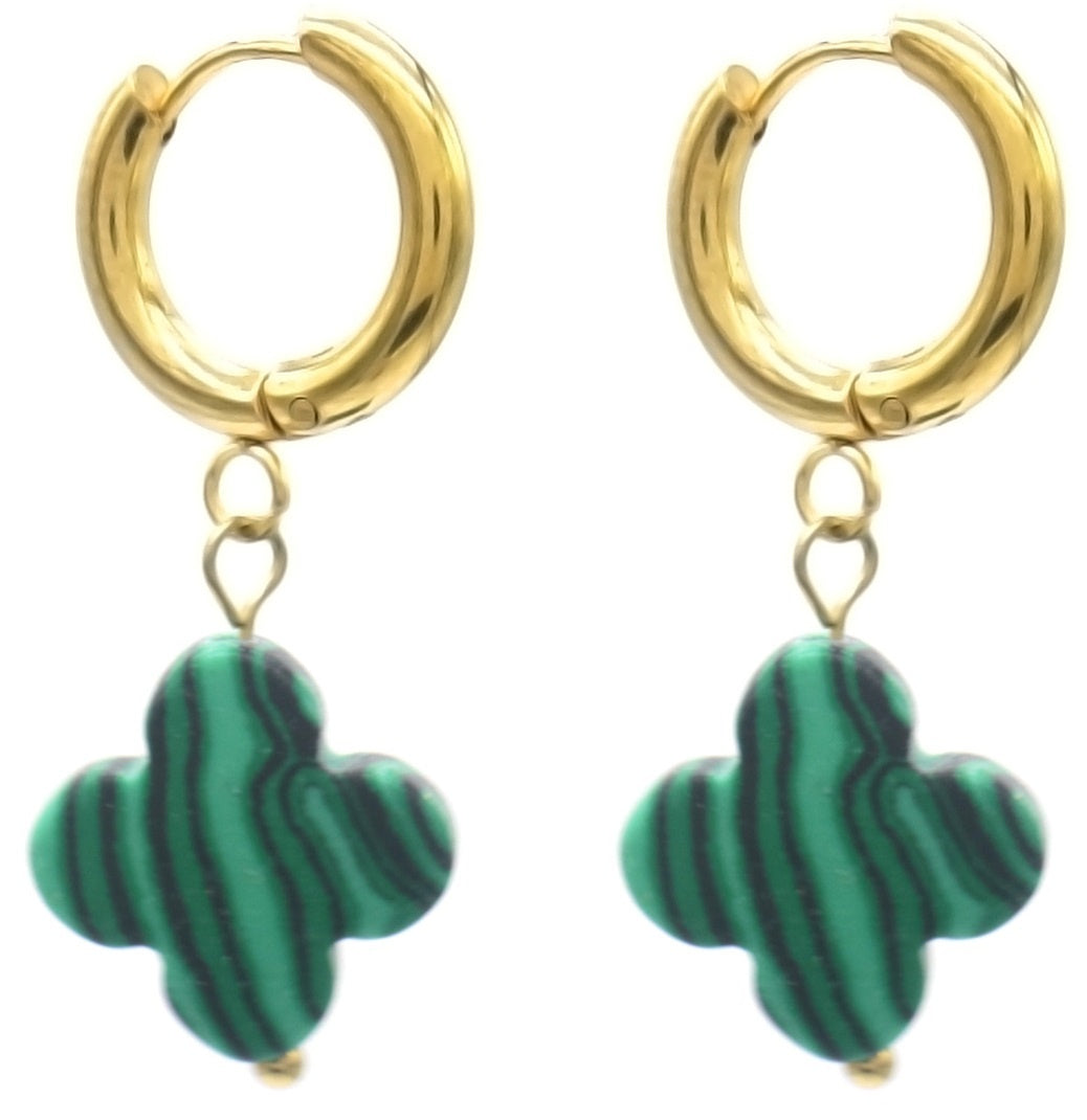 Lucky - Earrings - Stainless Steel