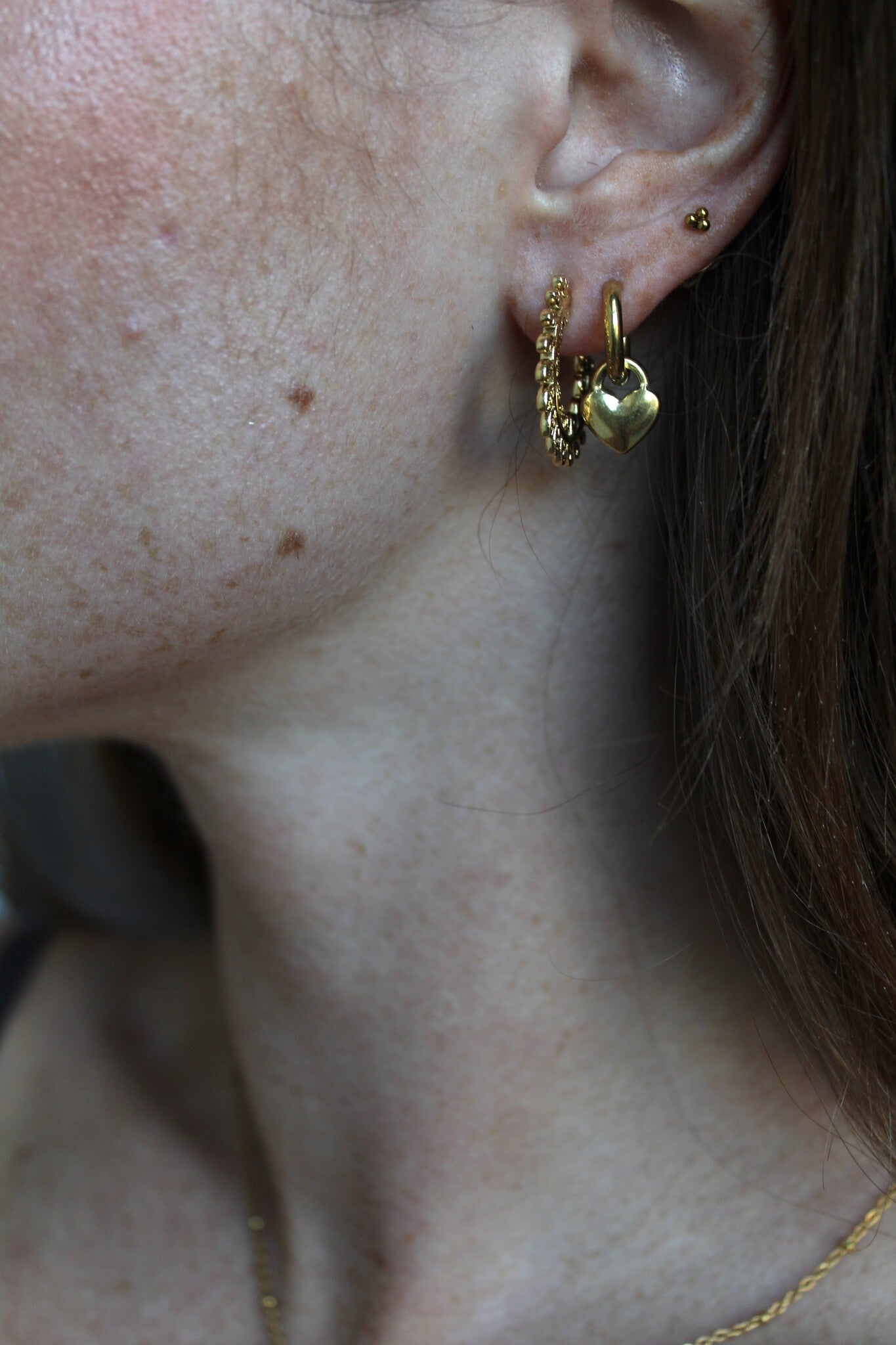 Big Leaf - Earrings - Stainless Steel