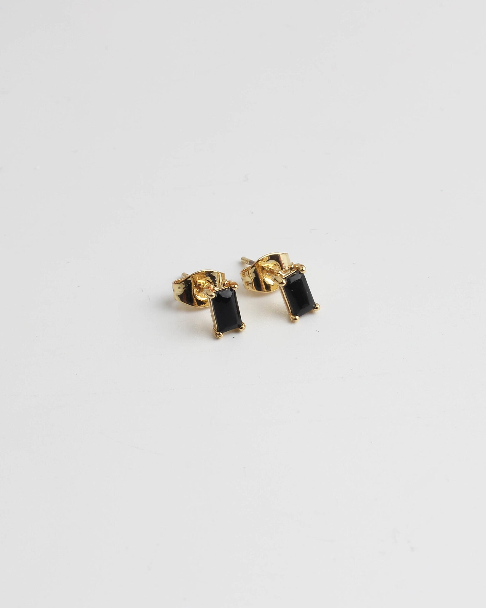 Diamond - Studs - Earrings - Plated