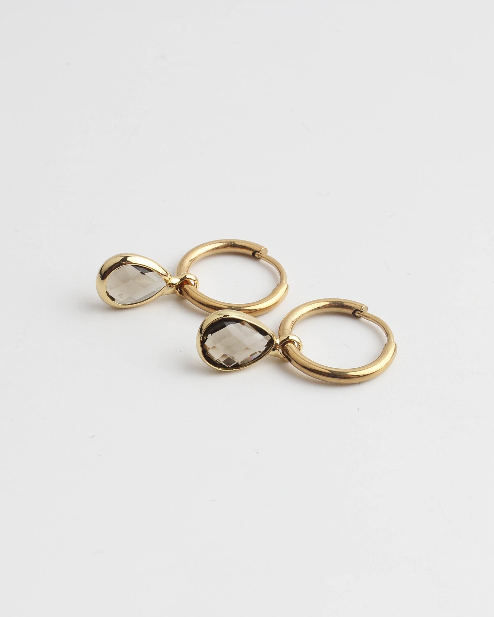 Oval Dana - Earrings - Stainless Steel