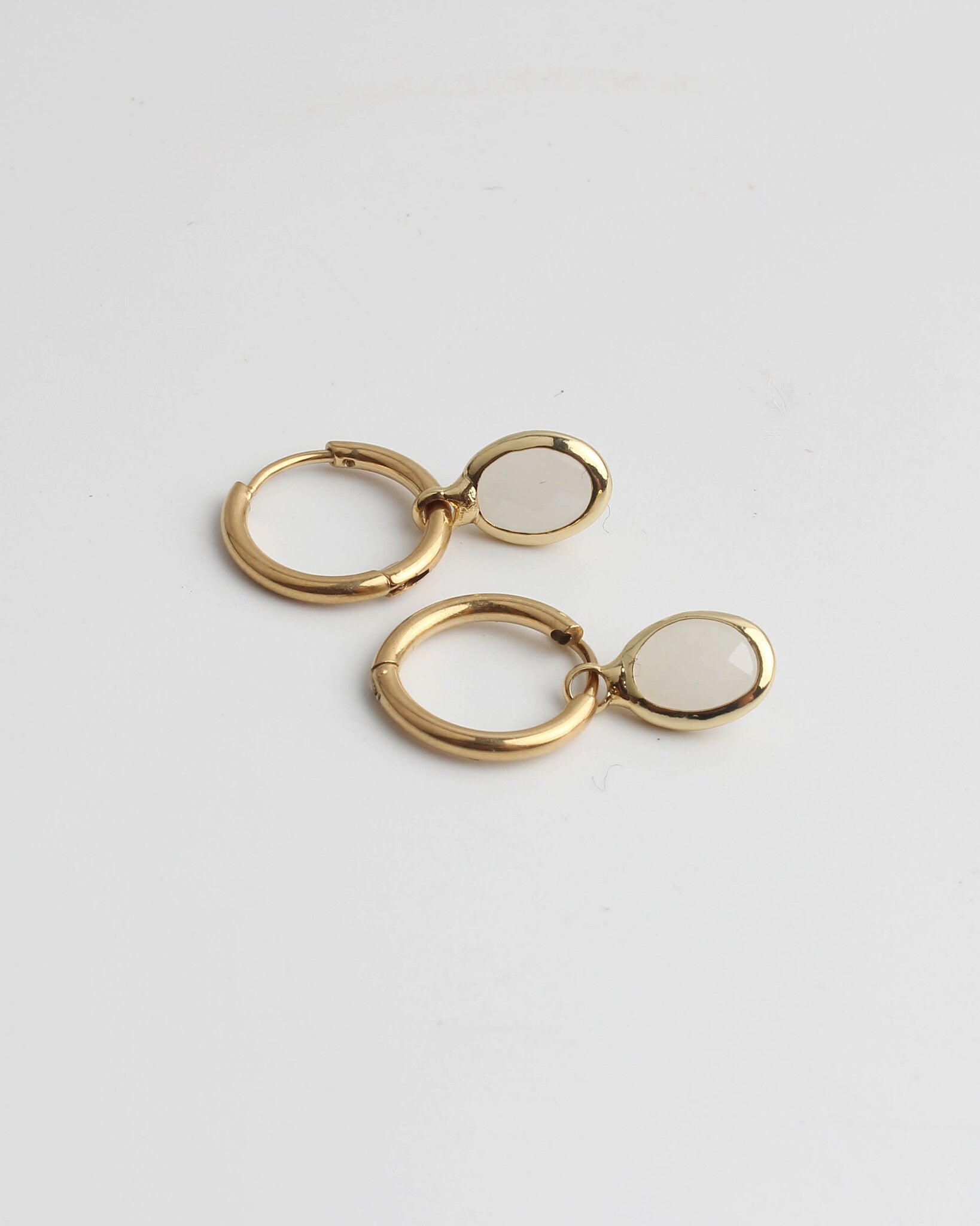 Oval Dana - Earrings - Stainless Steel