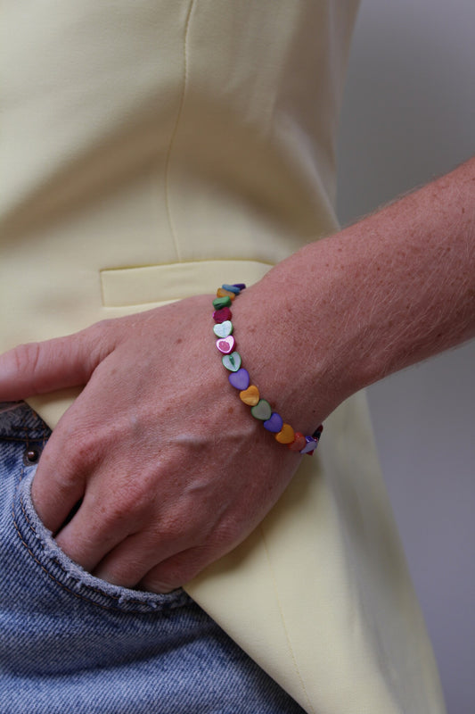 Heart To Heart - Bracelet - Stainless Steel